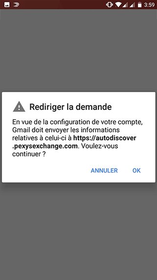 Configuration compte exchange sur Android 22