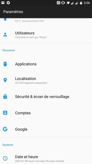 Configurer un compte POP/SMTP sur Android